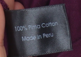 Wall Women's Purple Long Sleeve T-Shirt, Size M