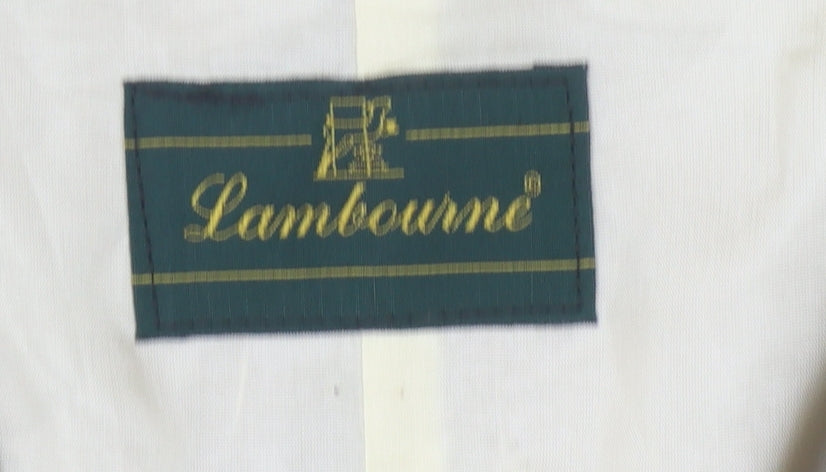 Lambourne Men's Beige Wool Waistcoat 51XL