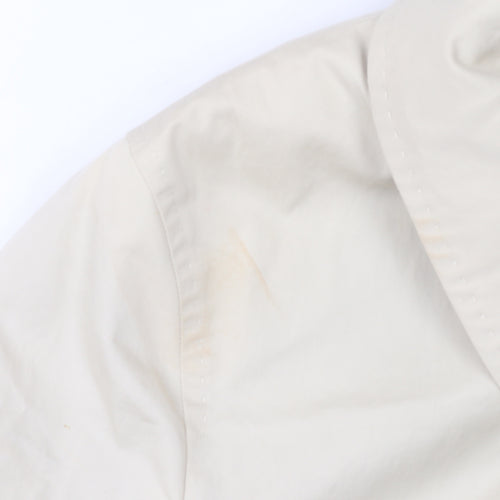 Gil Bret Women's Beige Cotton Overcoat Size 16