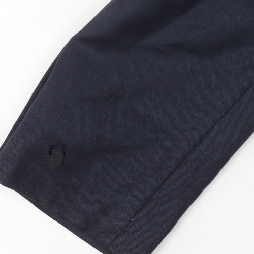 Next Men's Blue Wool Blazer Jacket Size 36S