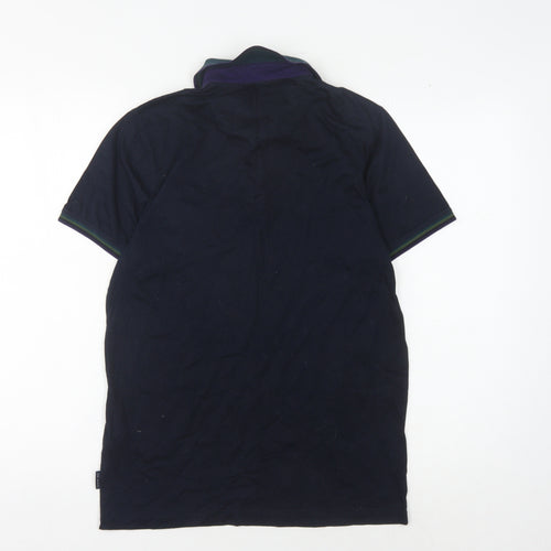 Ted Baker Men's Blue Polo Shirt Size S Cotton