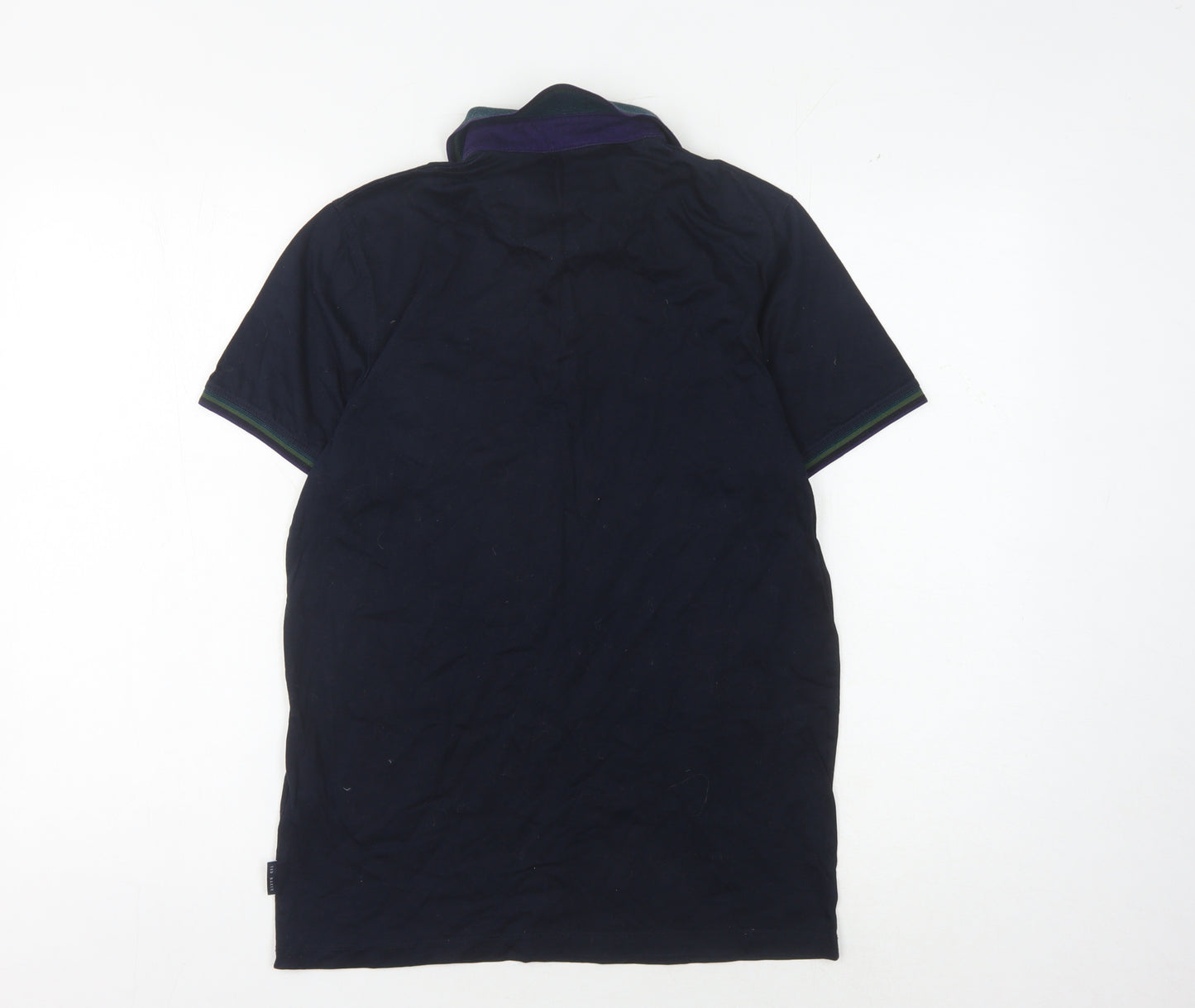 Ted Baker Men's Blue Polo Shirt Size S Cotton