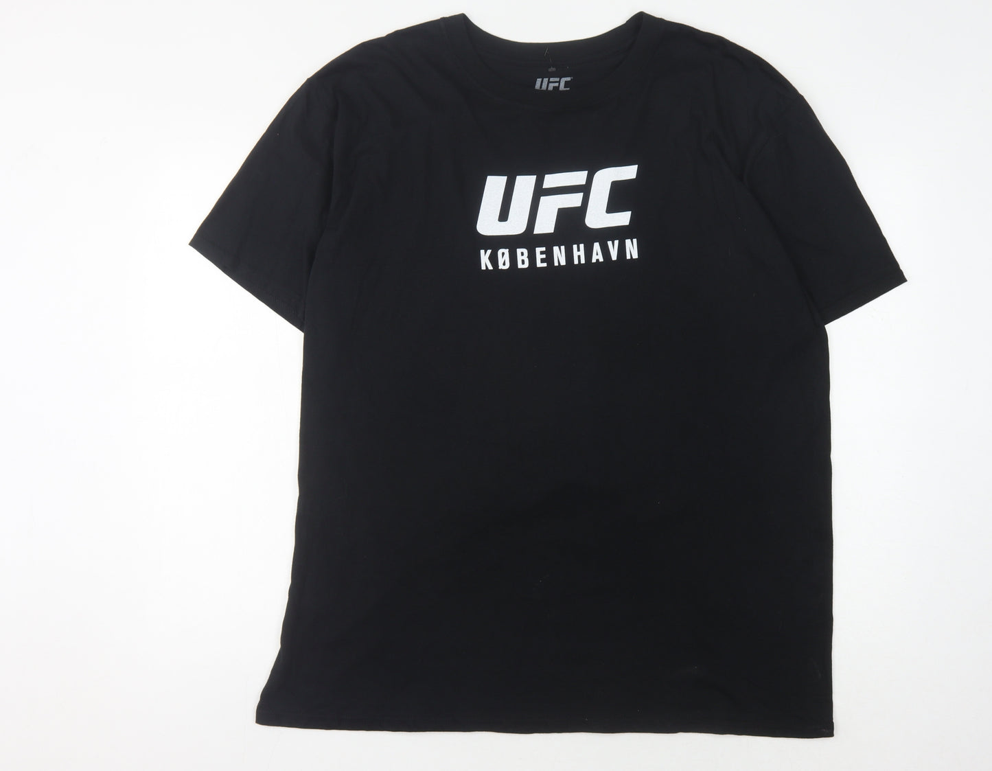 UFC Men's Black Medium Graphic Sports T-Shirt