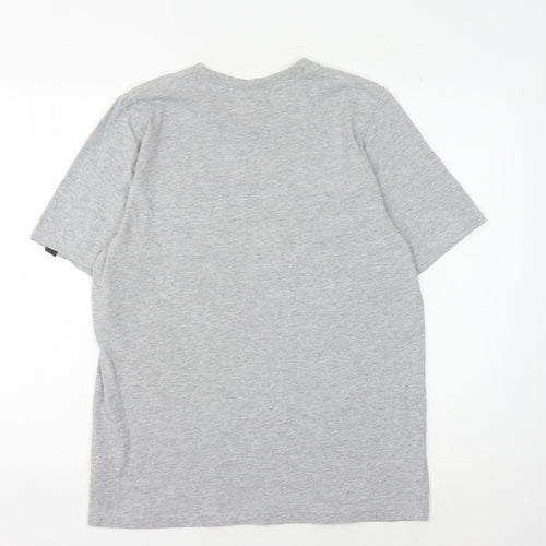 Airwalk Grey Graphic Men's T-Shirt S, Comfortable Cotton Blend