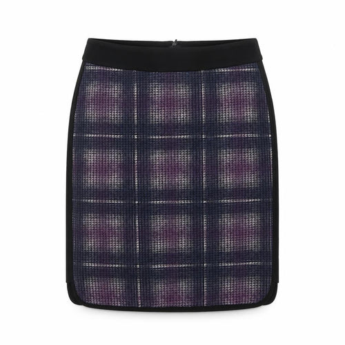 Karen Millen Women's Check Pencil Skirt Size 14 Multicoloured