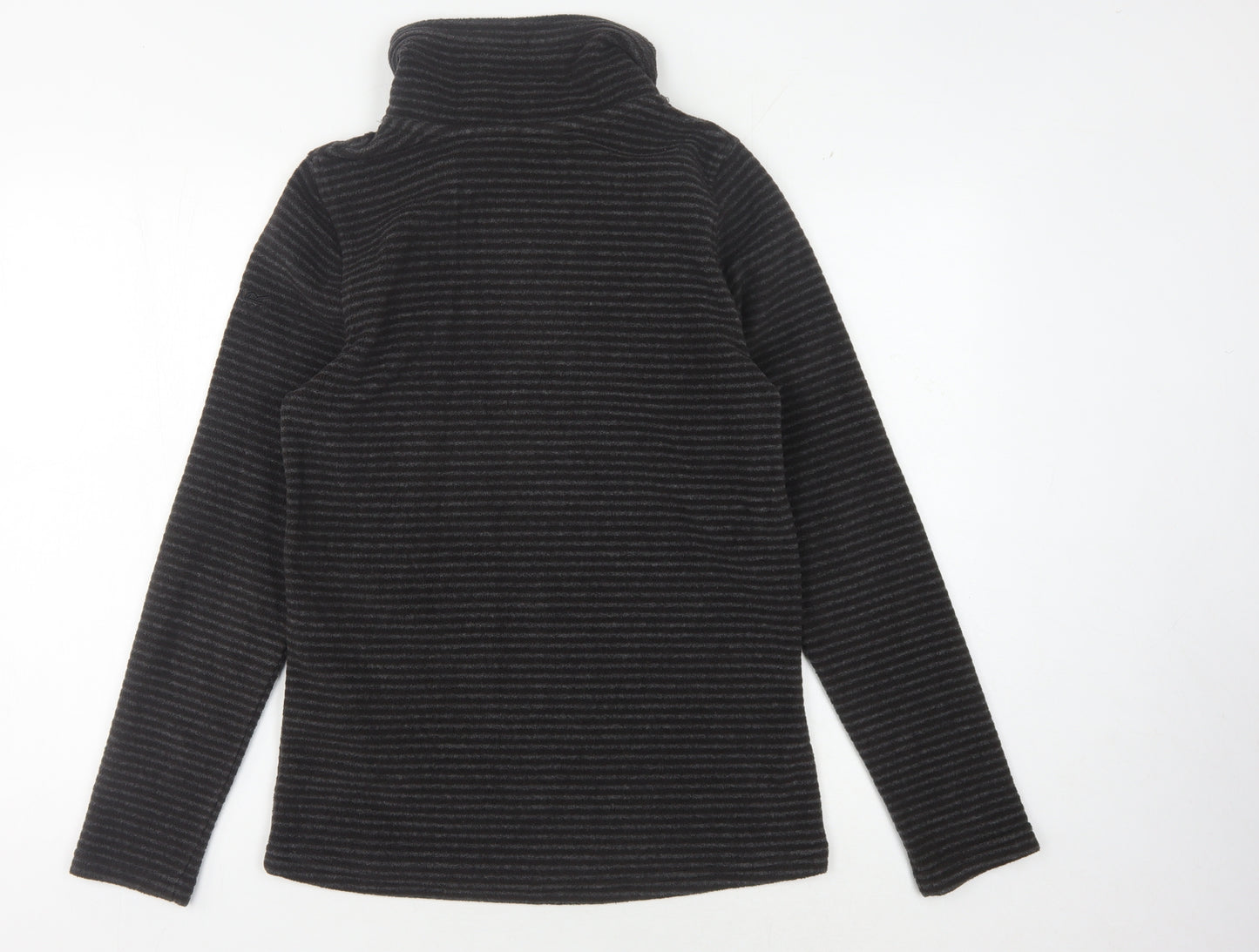 Regatta Women's Black Striped Pullover Sweatshirt