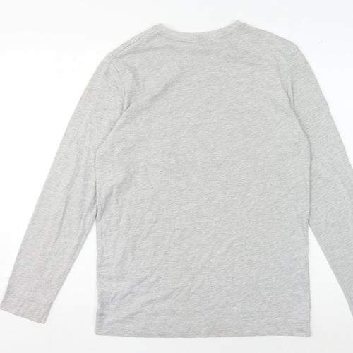 Harry Potter Men's Grey Muggle Long Sleeve T-Shirt