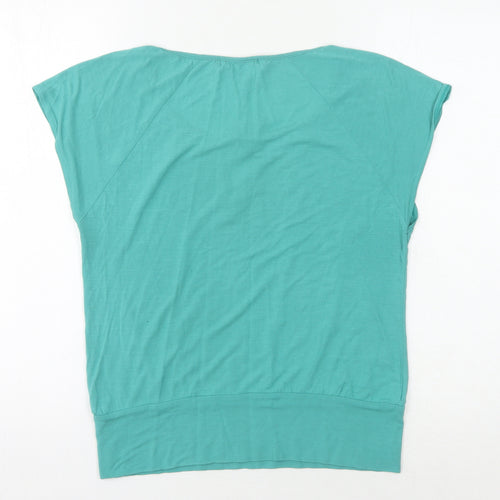 REISS Women's Green Basic T-Shirt, Size M