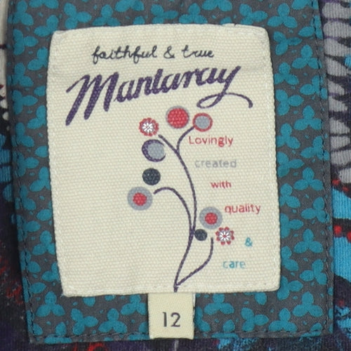 Mantaray Women Multicoloured Dress Size 12