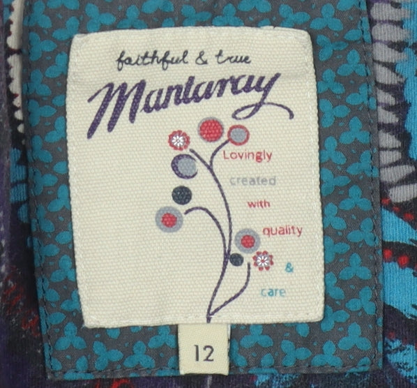 Mantaray Women Multicoloured Dress Size 12