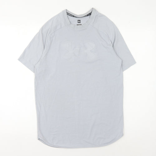 Under Armour Men's Grey Short Sleeve T-Shirt - Size S
