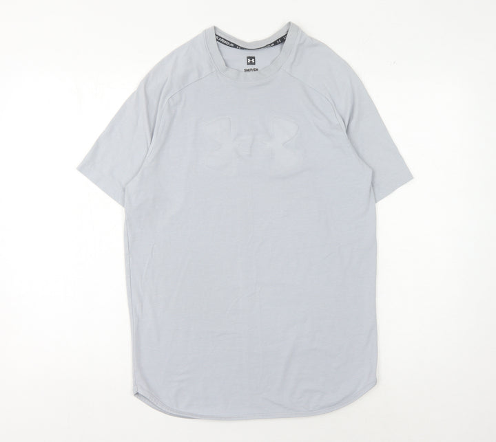 Under Armour Men's Grey Short Sleeve T-Shirt - Size S