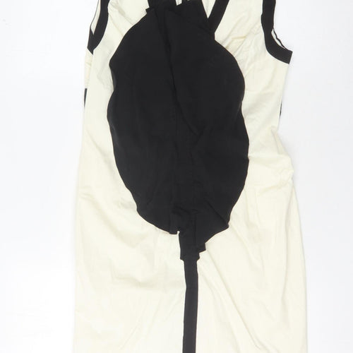 Ted Baker Women’s Black Ivory Sheath Dress Size 10
