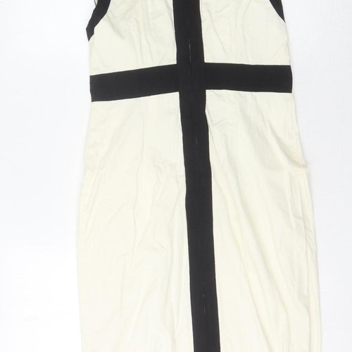 Ted Baker Women’s Black Ivory Sheath Dress Size 10