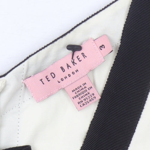 Ted Baker Women’s Black Ivory Sheath Dress Size 10