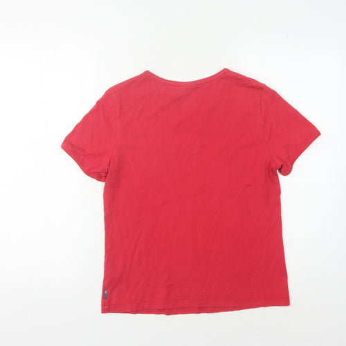 Adidas Women's Red T-Shirt Size 12