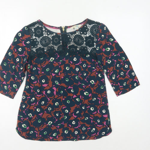 Boden Women's Floral Lace Blouse - Size 6