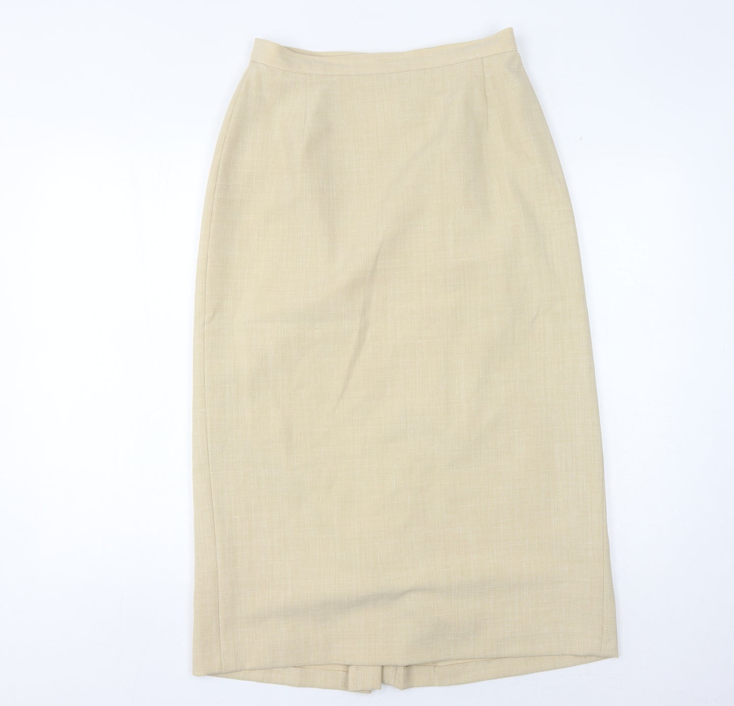 Alexon Women's Beige Midi Pencil Skirt, Size 14