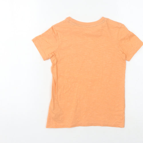 Jack & Jones Boys Orange T-Shirt, Short Sleeve, Size 8Y