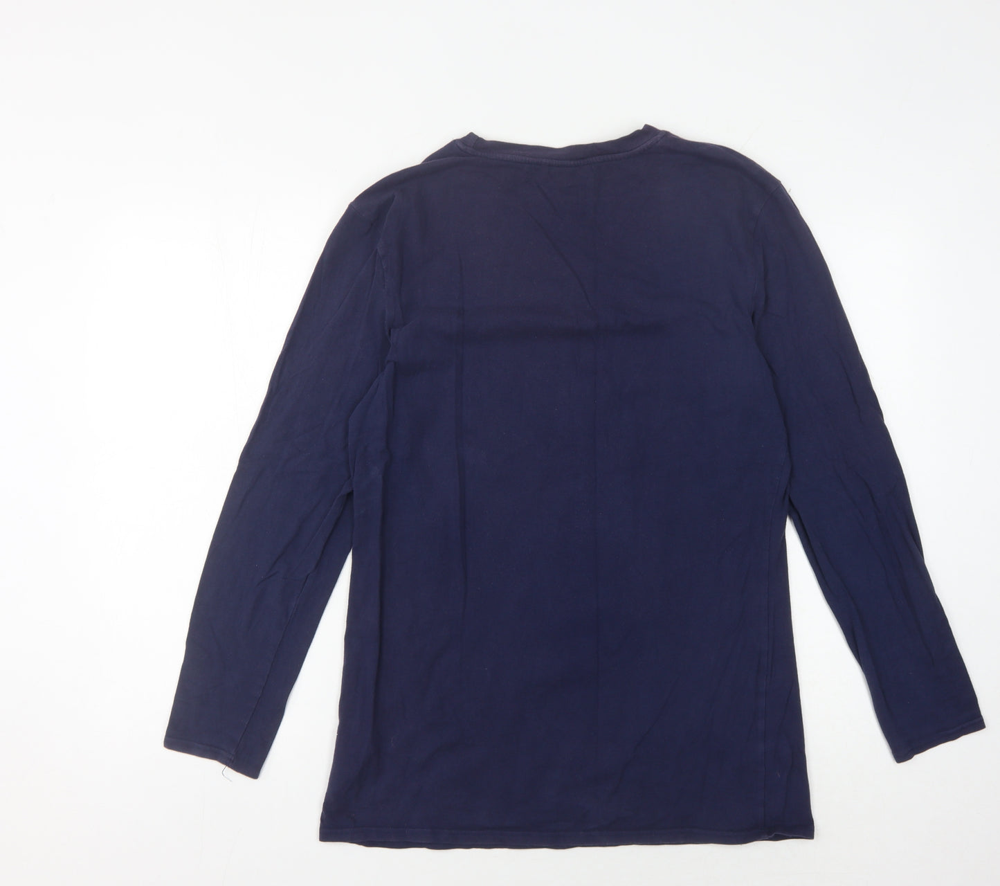 Everlast Men's Blue Long Sleeve T-Shirt Size L