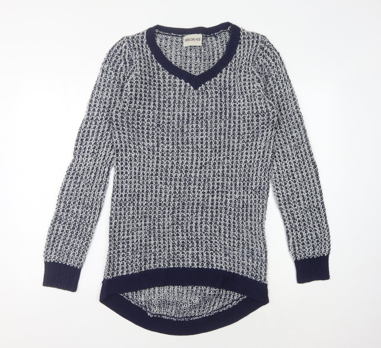SoulCal & Co Women's Multicoloured Pullover Jumper - Size 12
