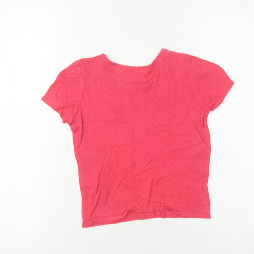 Cath Kidston Girls Pink T-Shirt 5-6 Years