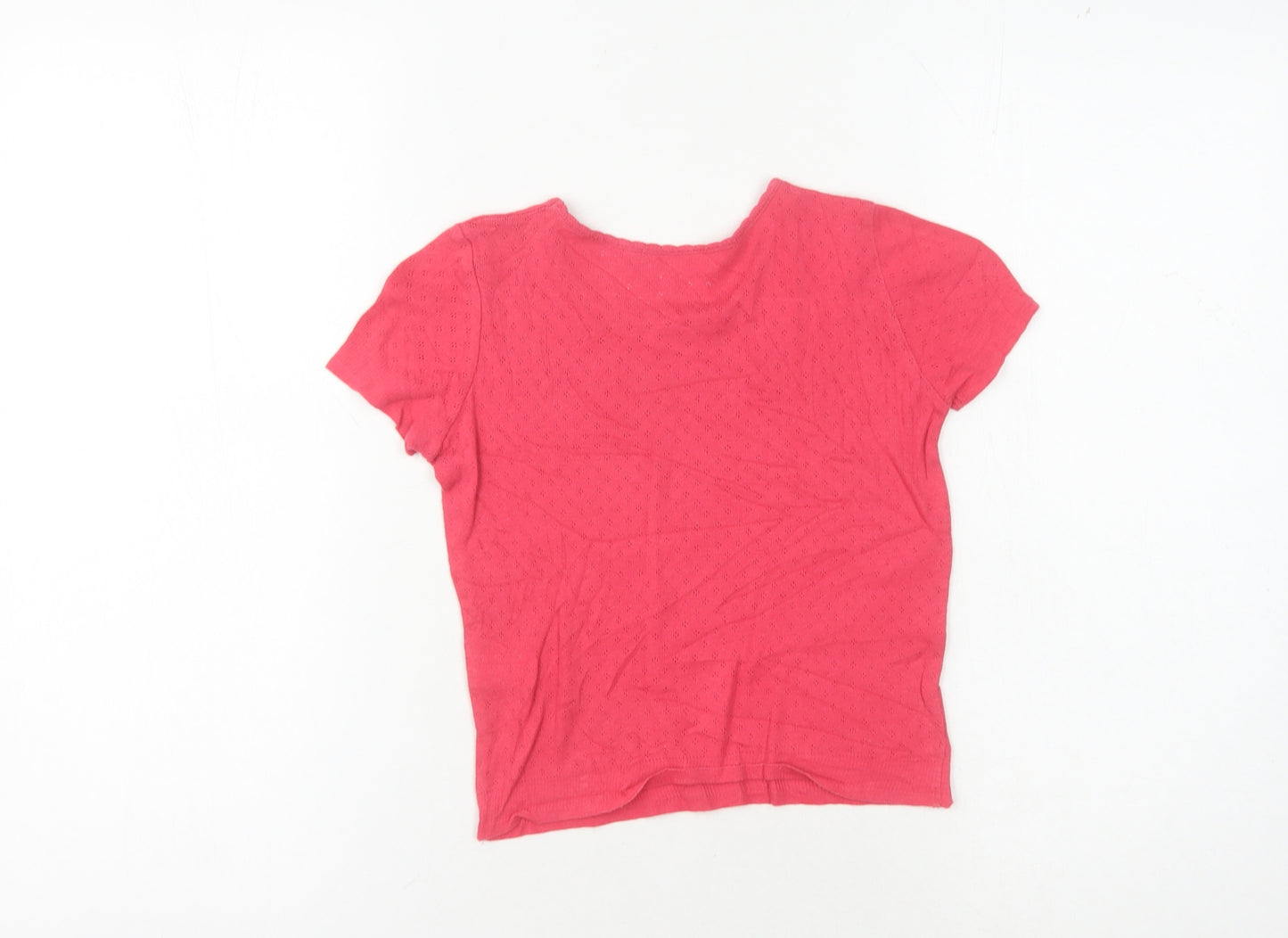 Cath Kidston Girls Pink T-Shirt 5-6 Years