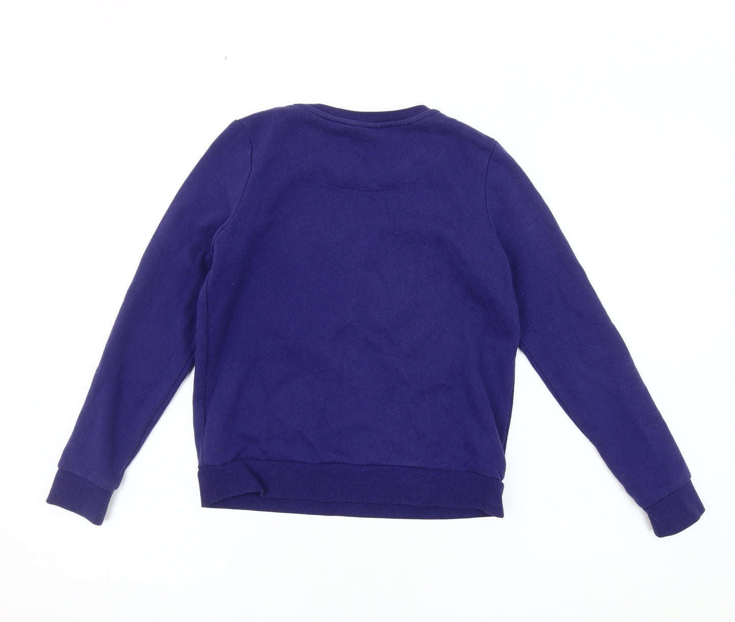 Mini Boden Girls Blue Butterfly Pullover Sweatshirt 11-12 Years