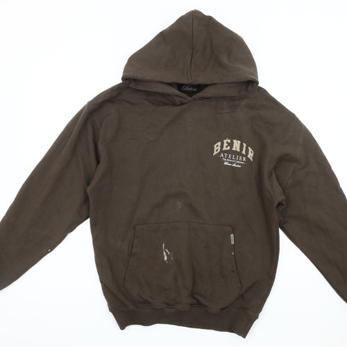 Bénir Men's Brown XS Pullover Hoodie