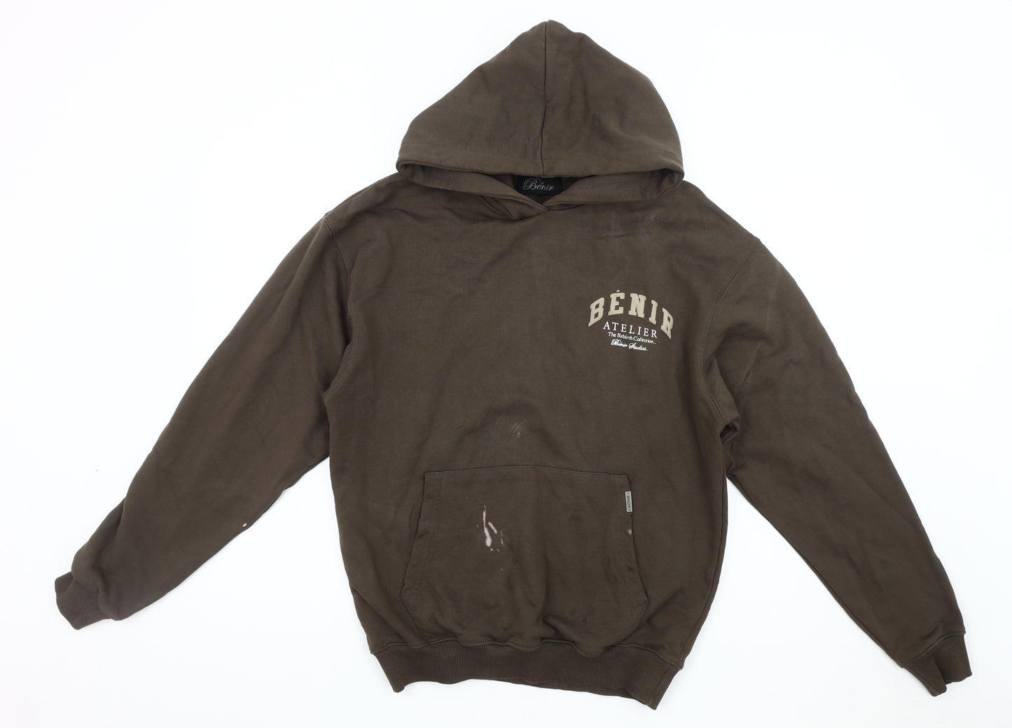 Bénir Men's Brown XS Pullover Hoodie