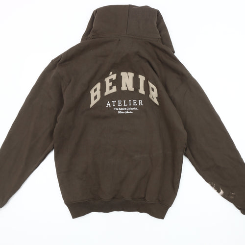 Bénir Men's Brown XS Pullover Hoodie