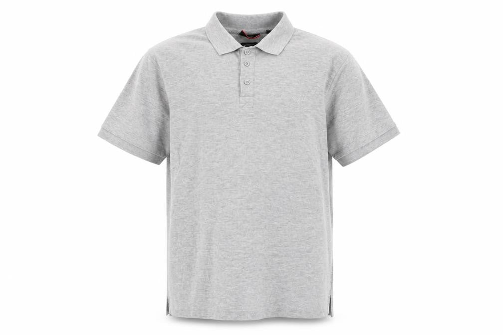 Pierre Cardin Men's Grey Cotton Polo Shirt L