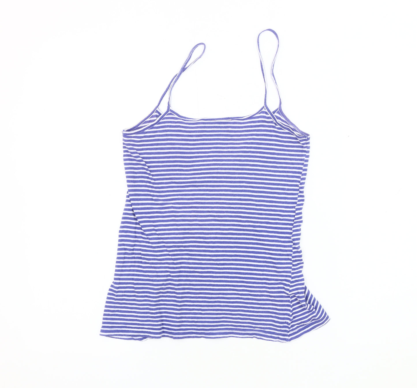 Warehouse Women's Blue Striped Camisole Tank Top Size 8
