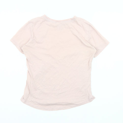 Champion Women's Pink T-Shirt M Crew Neck