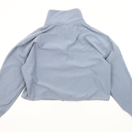 Abercrombie & Fitch Blue Women's L High Neck Sweatshirt