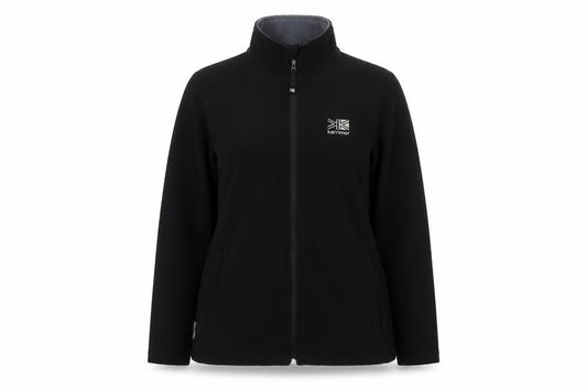 Front view of Karrimor Women's Black Jacket, size 12, Polyester