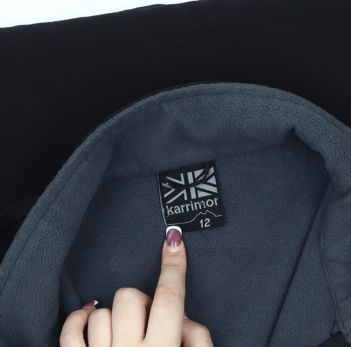 Karrimor Women's Black Jacket Size 12 Polyester