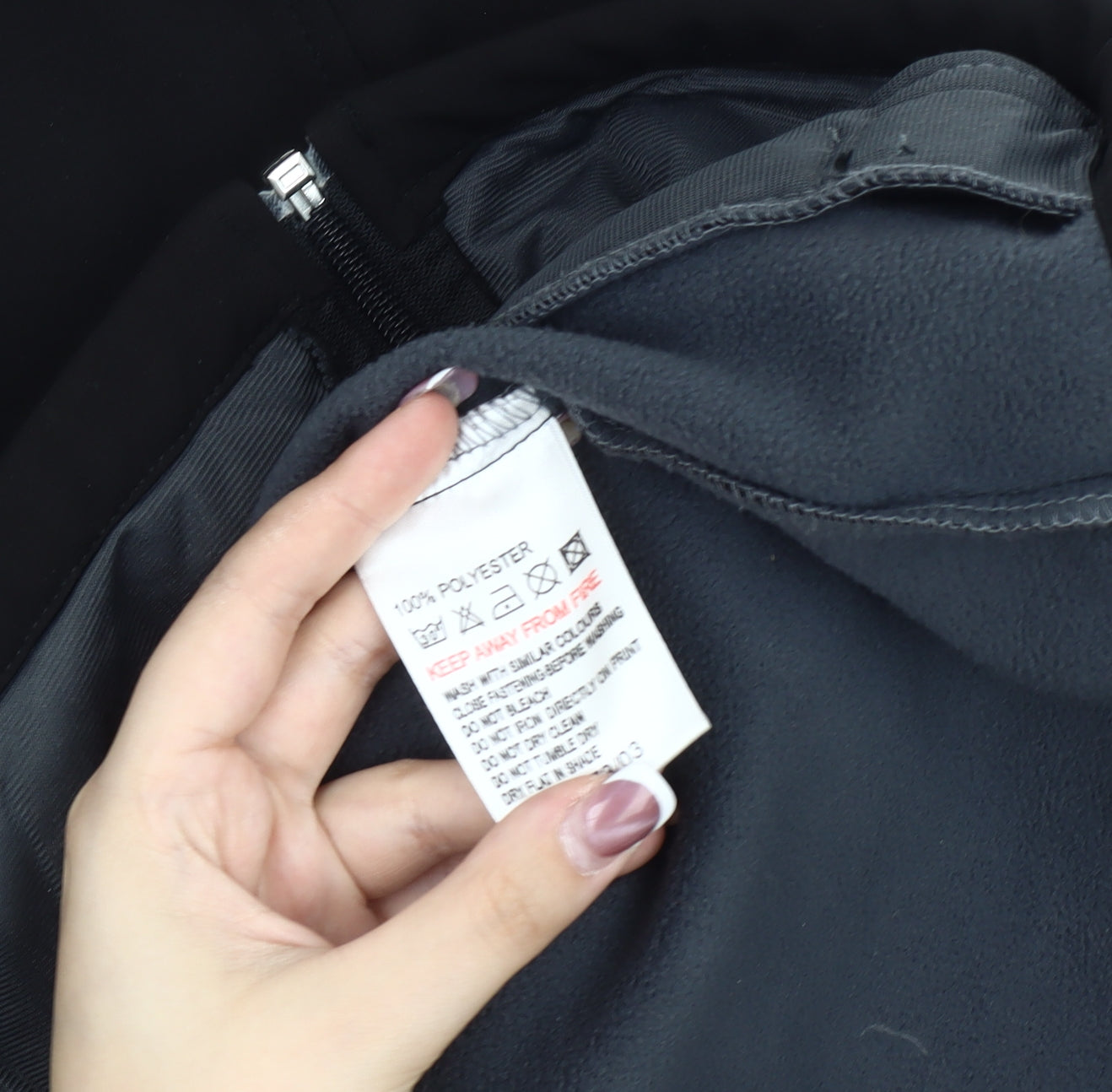 Karrimor Women's Black Jacket Size 12 Polyester