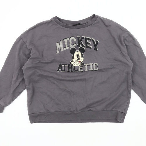 Disney Women’s Grey Mickey Mouse Sweatshirt