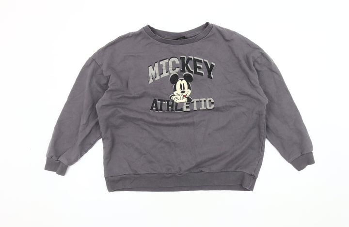 Disney Women’s Grey Mickey Mouse Sweatshirt