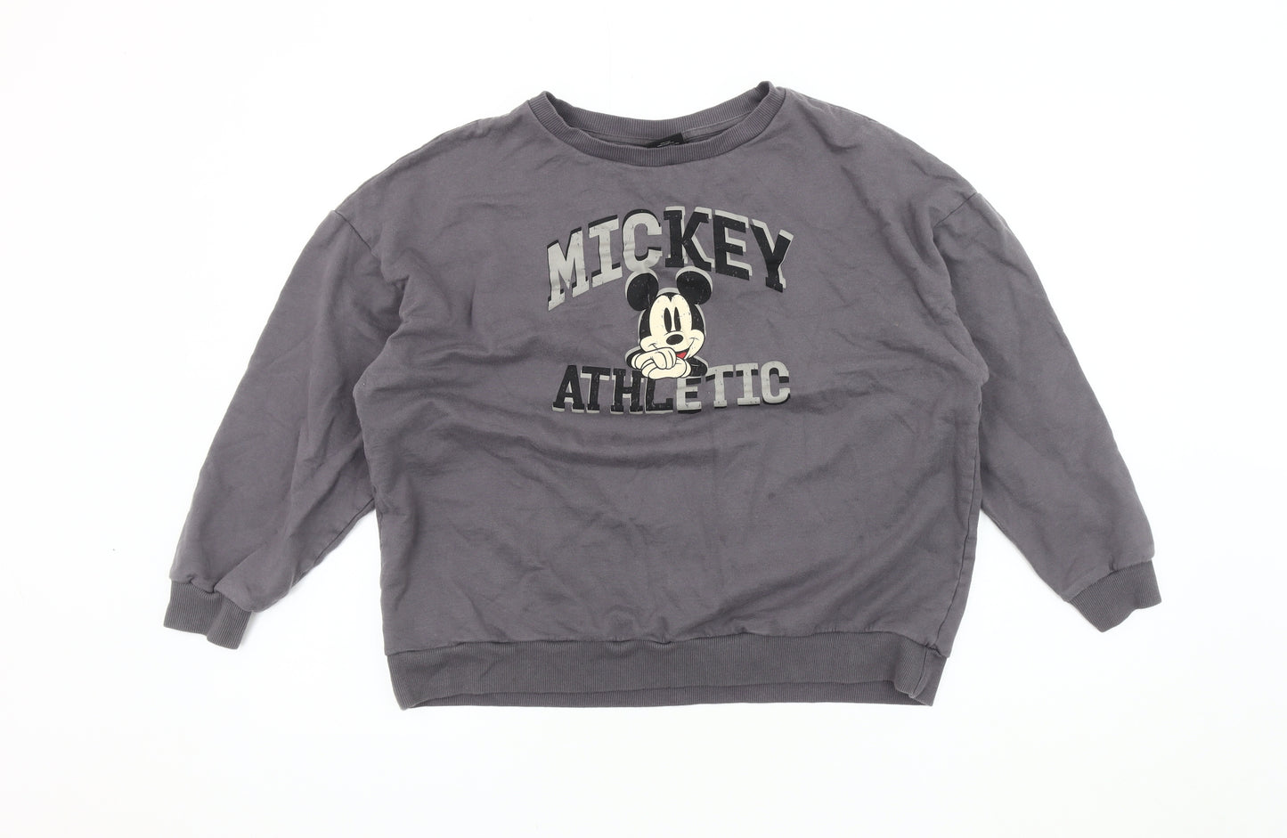 Disney Women’s Grey Mickey Mouse Sweatshirt