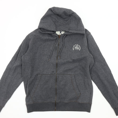 SoulCal & Co Men's Grey XL Hooded Jacket