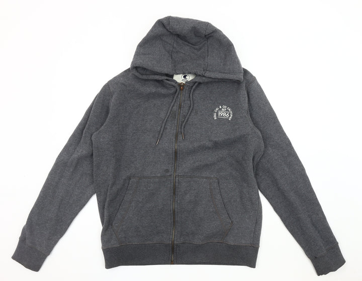 SoulCal & Co Men's Grey XL Hooded Jacket