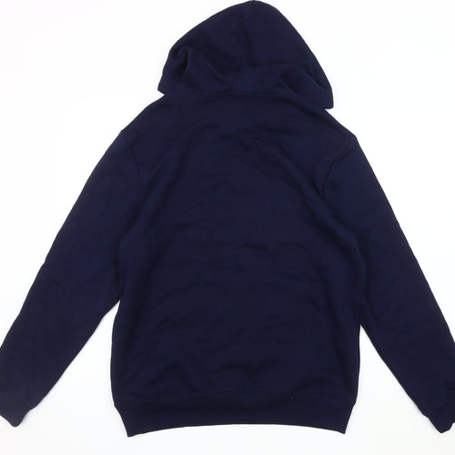 GAP Men's Blue Medium Pullover Hoodie with Logo