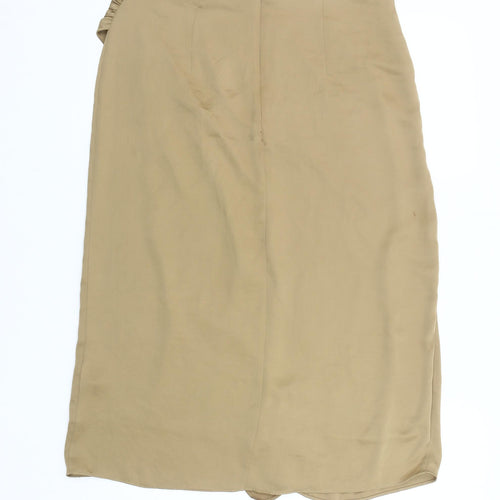Marks and Spencer Women's Beige Skirt Size 12