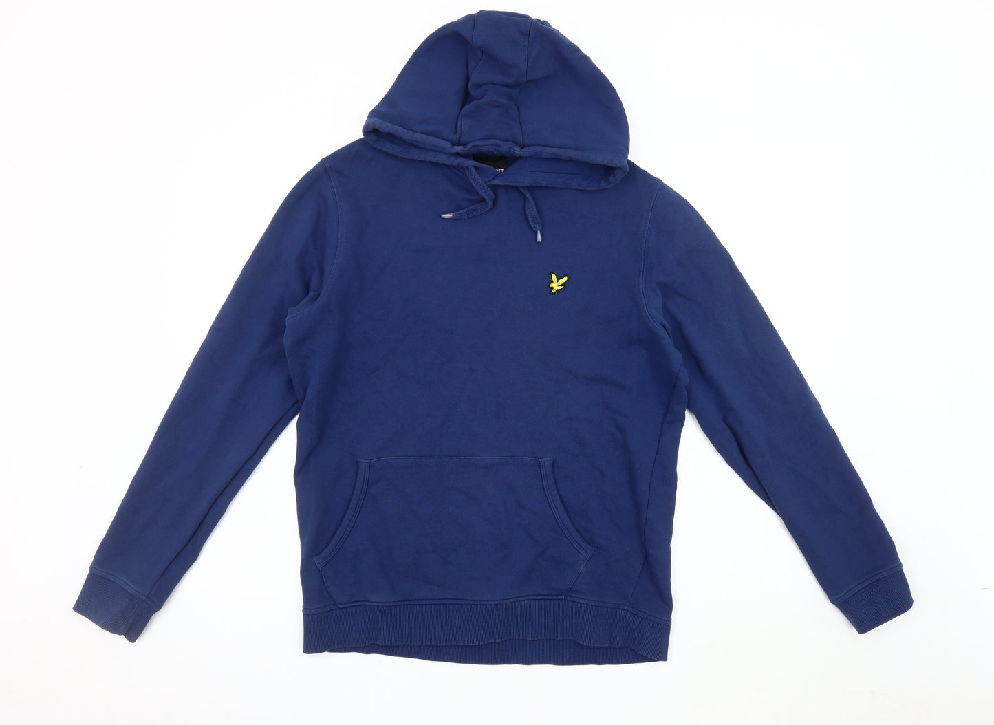 Lyle & Scott Men's Blue Pullover Hoodie Size S