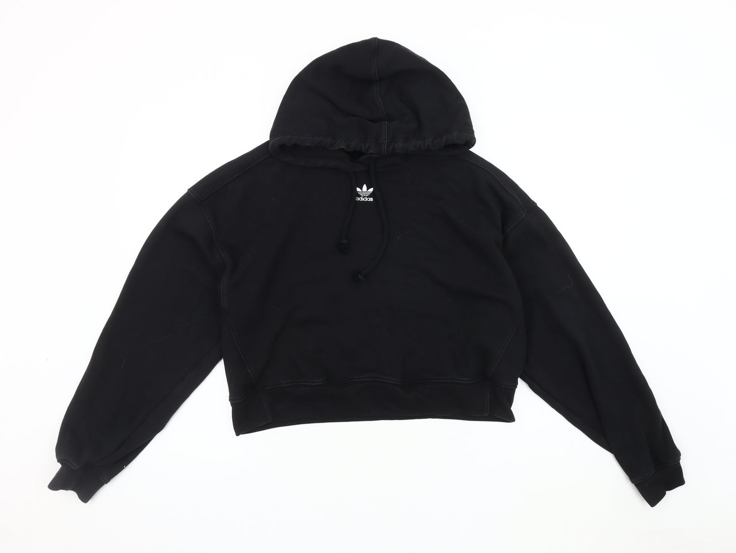 Adidas Women’s Black Pullover Hoodie Size 10 - Hooded Fleece