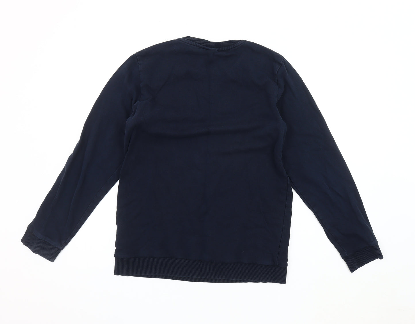 Napapijri Boys Blue Pullover Sweatshirt 16 Years