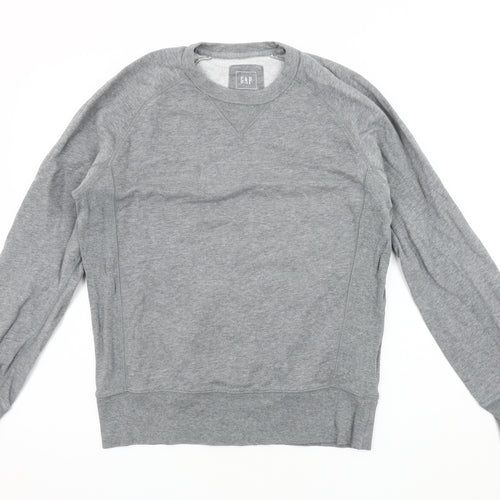 Gap Men’s Grey Pullover Sweatshirt, Size XS, Crew Neck