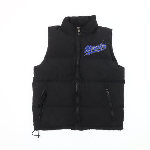 Mercier Men's XS Black Puffer Waistcoat - Winter Casual Style